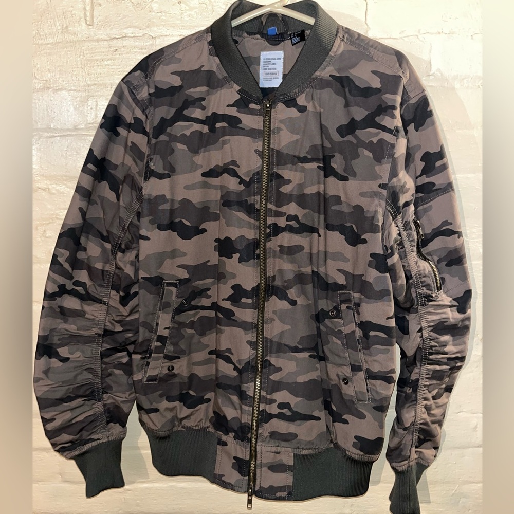 Army Fatigue Bomber Jacket